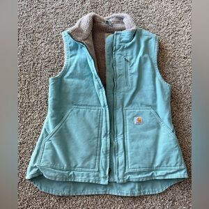 Carhartt Mint/Teal Sherpa Vest